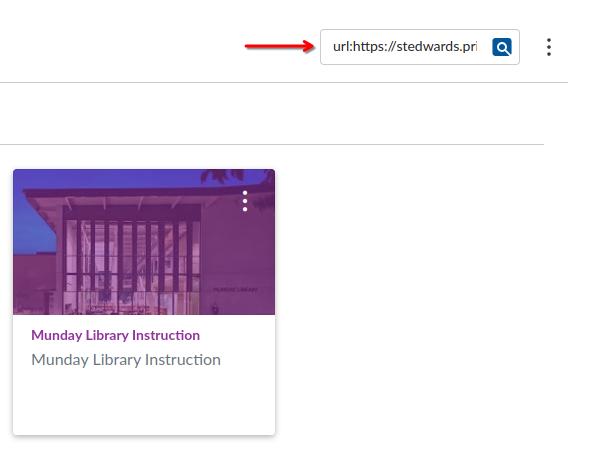 Screenshot of Canvas